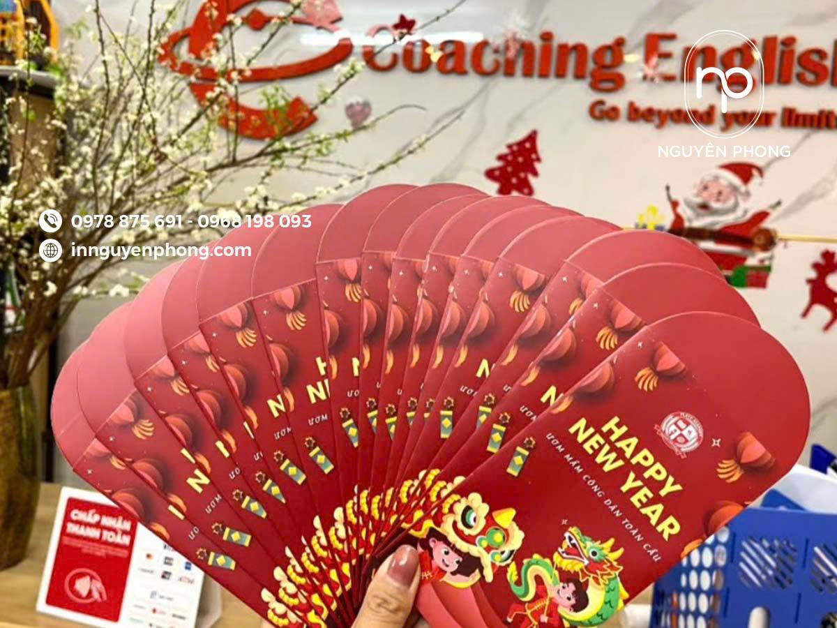 In bao lì xì chuyên nghiệp nâng tầm giá trị thương hiệu 